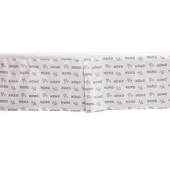 Bacati - White/Gray Kisses N Hugs Crib/Toddler Bed Skirt 5 Bacati - White/Gray Kisses N Hugs Crib/Toddler Bed Skirt -Love To Dream Baby Shop GUEST fe2a97f5 6b5b 4f25 9545 837b547a6b35