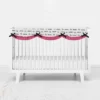Bacati - Love Black/Fuchsia Long Side Crib Rail Guard Cover -Love To Dream Baby Shop GUEST ffb2933f 64f2 4e6e a7b3 01e94f7c44fc